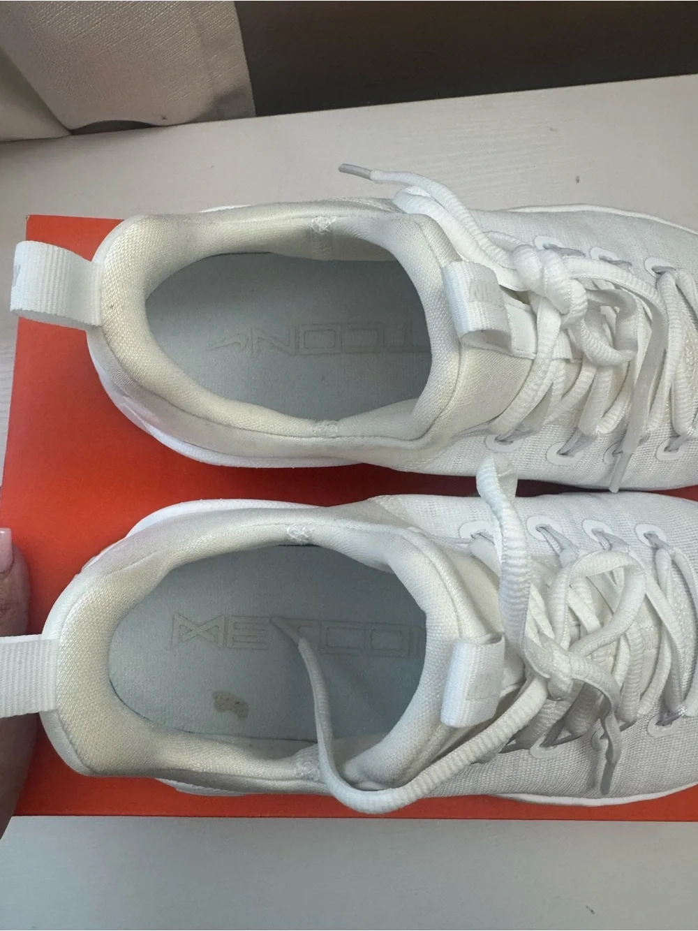 Nike White Lightweight Runner Sneakers